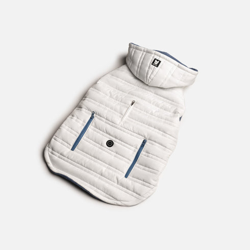❄️ Noah Dog Jacket – Quilted Water-Resistant Winter Coat with Harness